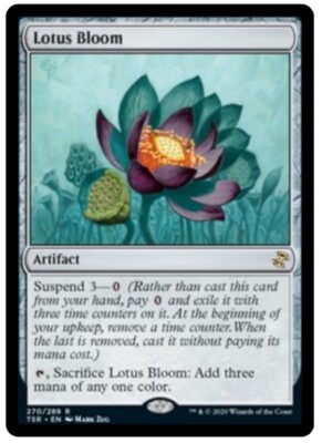 Lotus Bloom Time Spiral: Remastered Regular- Magic The Gathering -NM/M
