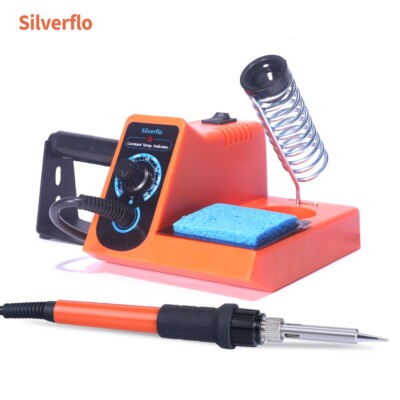 60W Rework Soldering Iron Station Kit Temperature Adjustable Rapid Heating