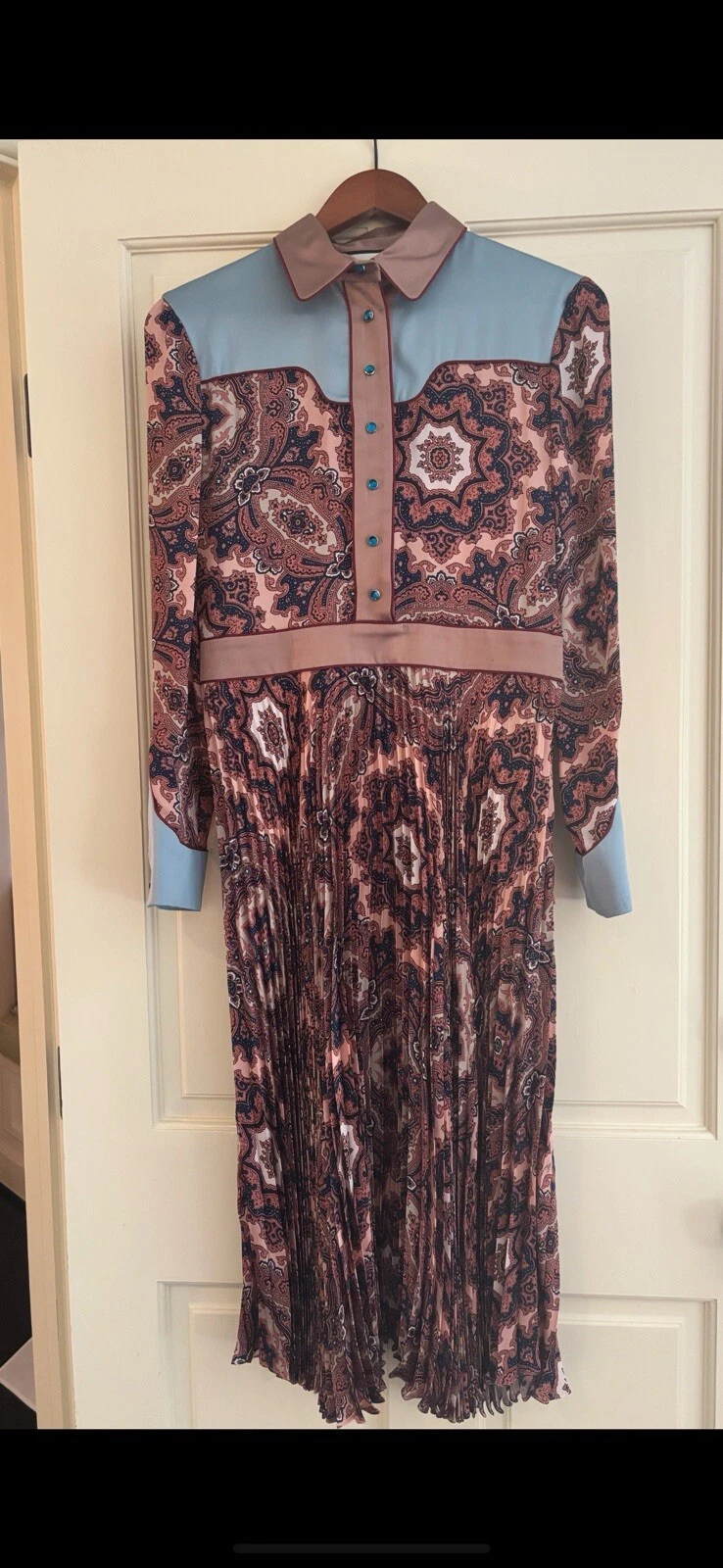 Robe western en soie collection Gucci  