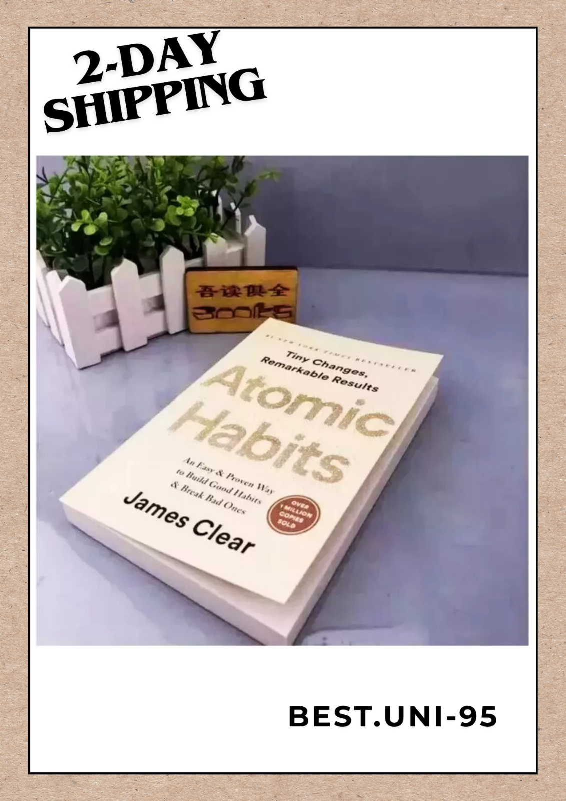 Atomic Habits An Easy and Proven Way to Build Good Habits, Self-Improvement -USA