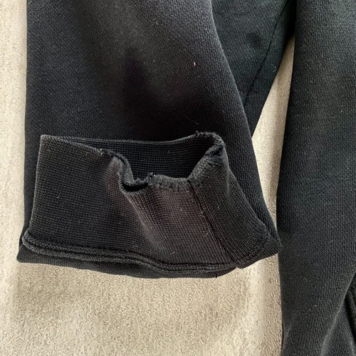 Nike Women Hoodie Sz XS Black Streetwear Tech 1/4 Zip Embroidered Logo - Picture 5 of 8