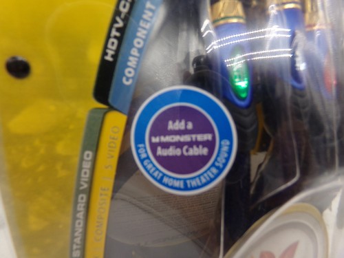 MONSTER CABLE ULTRA 600 THX High-Performance Component Video Cable 4 FT NEW - Picture 4 of 5