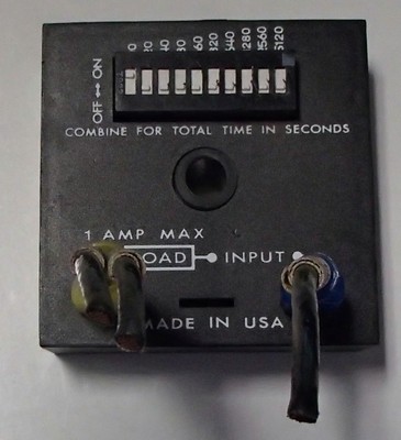 SSAC 100-240VAC/DC SOLID STATE TIMER TDU3001A Used Cut Out