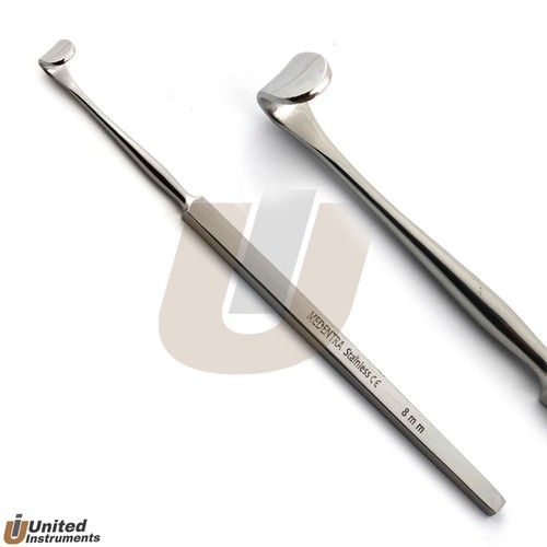 5Pcs Desmarres Eyelid Retractor Blunt Ophthalmic Upper Lid Lower Surgical Tools - Picture 4 of 9