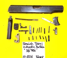 Spanish BUFALO .32acp -Slide -Barrel -Trigger -Hammer -Assorted Parts 22-874