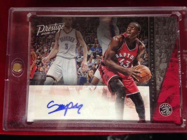 pascal siakam autograph