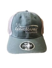 Outdoor Cap Lady Ponytail Back Hat LongRange Green Trucker Mesh SnapAdjustable