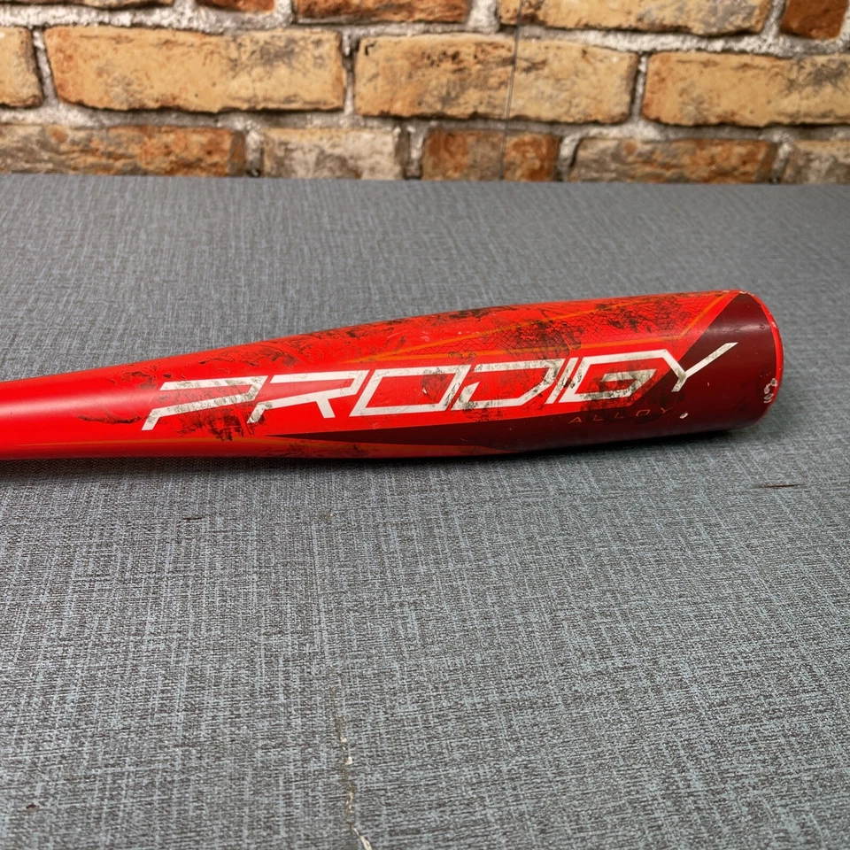 Bate de béisbol juvenil Rawlings Prodigy US2D11-11 28” 2-5/8” EE. UU. naranja rojo Foto 4 de 4
