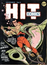 Cover of Hit Comics #5