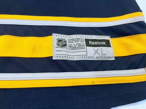 Reebok Premier Buffalo Sabres VANEK #26 NHL Hockey Jersey XL Navy Blue Sewn - Picture 7 of 12
