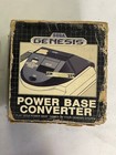 SEGA Genesis Power Base Converter w/ Box Plays Master System Games Tested RARE!!