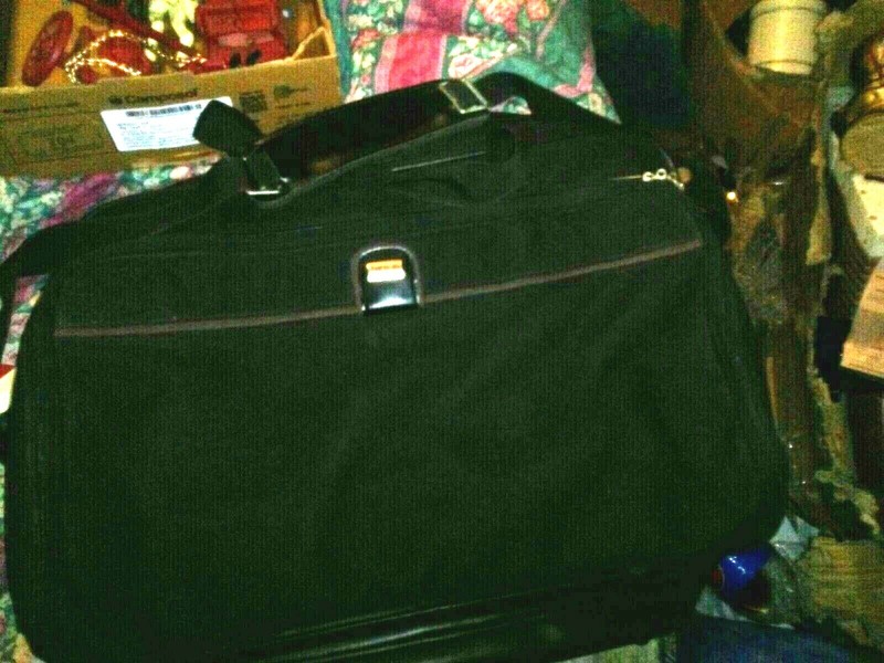 American Tourister Bag 14 x 20 has Two Sections With Zip Open Expandable Area