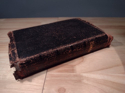 Antique Swedish Bible Den Heliga Drift 1878 - Picture 5 of 7