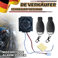 12V Motorrad Alarmanlage Anti-Diebstahl Fernbedienung Doppelfernbedienung Roller
