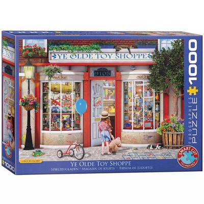 628136654067 Puzzle 1000 Stary sklep z zabawkami, Paul N 6000-5406 Eurographics