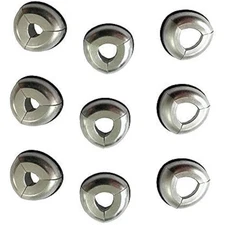 Aluminum bullet puller collets, 3 sizes x 3 packs