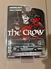 GREENLIGHT HOLLYWOOD - "THE CROW" 1984 PLYMOUTH GRAN FURY 1/64 DIE-CAST