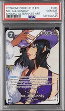 Ms. All Sunday (SP) OP16 The Time of Battle Foil PSA 10 *1st Graded In The World
