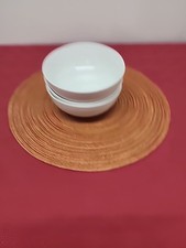 Fitz & Floyd Everyday White Coupe Soup/Cereal Bowls Set Of 3 6 ¼”