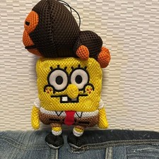 A BATHING APE Spongebob Mascot Keychain