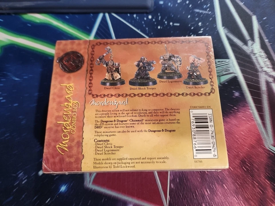 Caja combinada de cota de malla Mordengard #88766 D&D sellada nueva en caja Foto 3 de 4