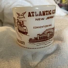 Vintage Atlantic City, New Jersey NJ Federal Glass White Coffee Mug Cup