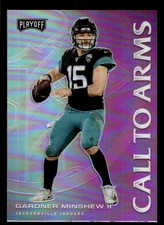 2020 PANINI PLAYOFF GARDNER MINSHEW CA-15 CALL TO ARMS PINK JACKSONVILLE JAGUARS