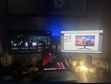 Samsung T350 24" FHD IPS Monitor - Black