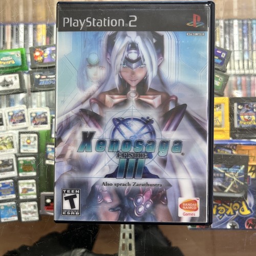 Xenosaga Episode III 3 Lenticular Cover - CIB (PlayStation 2)