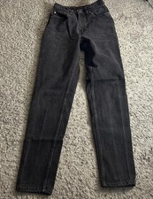 VTG Levi's 512 Slim Fit Taper Leg Jeans Women  s Size 9 Med Made in USA Black 90s
