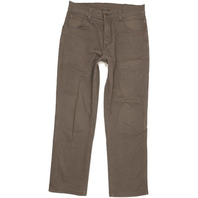 Wrangler robuste Qualität Herren grau Straight Stretch Jeans W31 L28 (108634)