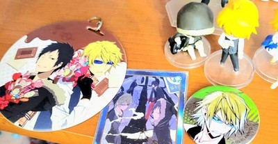 Durarara Izaya Orihara Shizuo Heiwajima Merchandise Set #bfc3d2