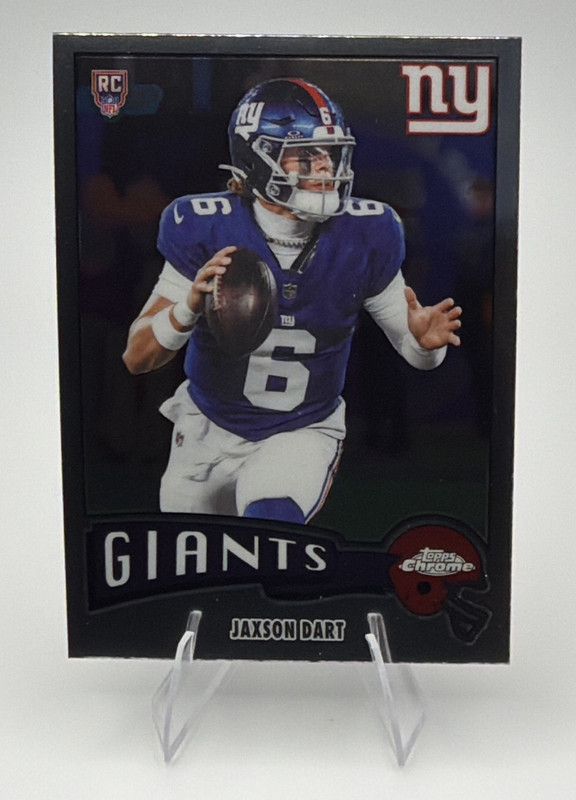 2025 Topps Chrome JAXSON DART 1975 Topps Insert RC Giants