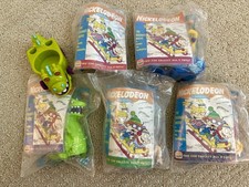 Nickelodeon RUGRATS Burger King Kid  s Club Complete Set of 5 Sealed 1998 Toys