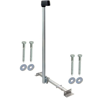 PremiumX BASIC X120-48 SAT Teleskop-Dachsparrenhalter 120cm Mast 48mm Mastkappe