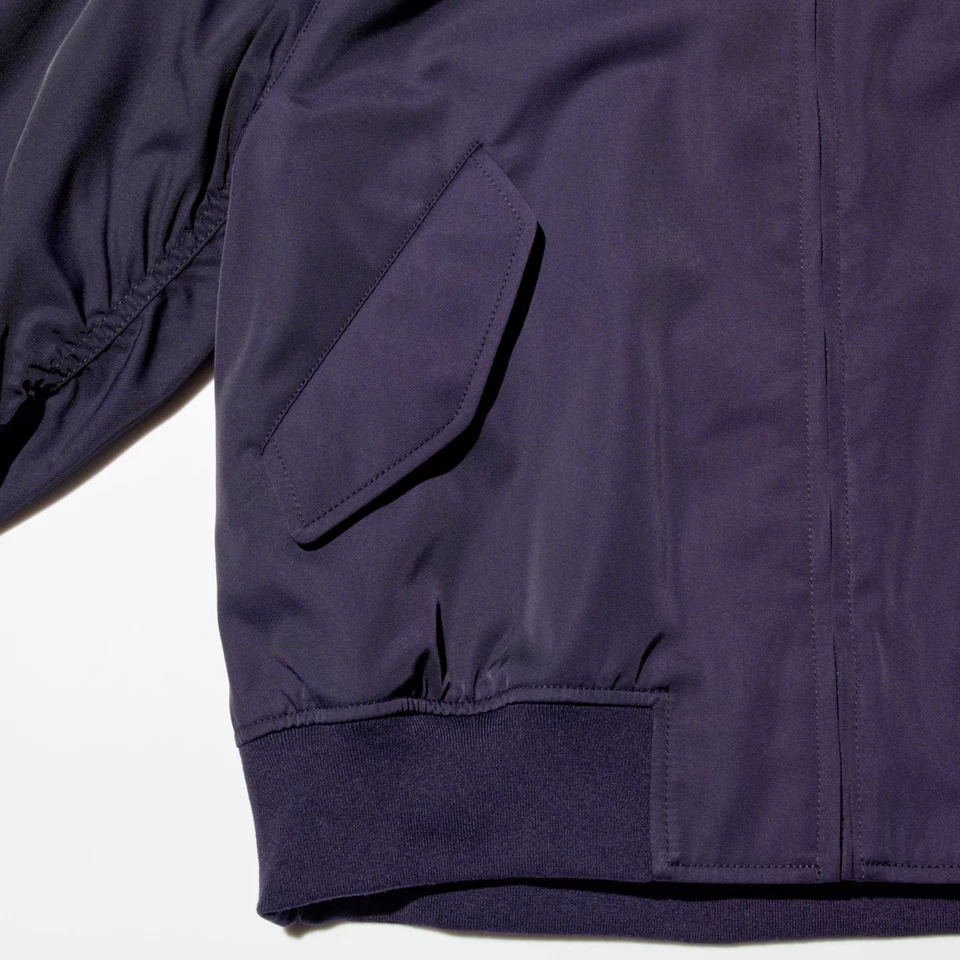 UNIQLO : C Bomber Jacket - Dark Purple - M - Oversized fit - Clare Waight Keller - Image 2 of 4