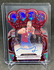 2024/25 Crown Royale Euroleague Red Crystal Auto WILLY HERNANGOMEZ 05/25