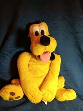 Walt Disney World Pluto Stuffed Animal Plush Dog 16" Collectible