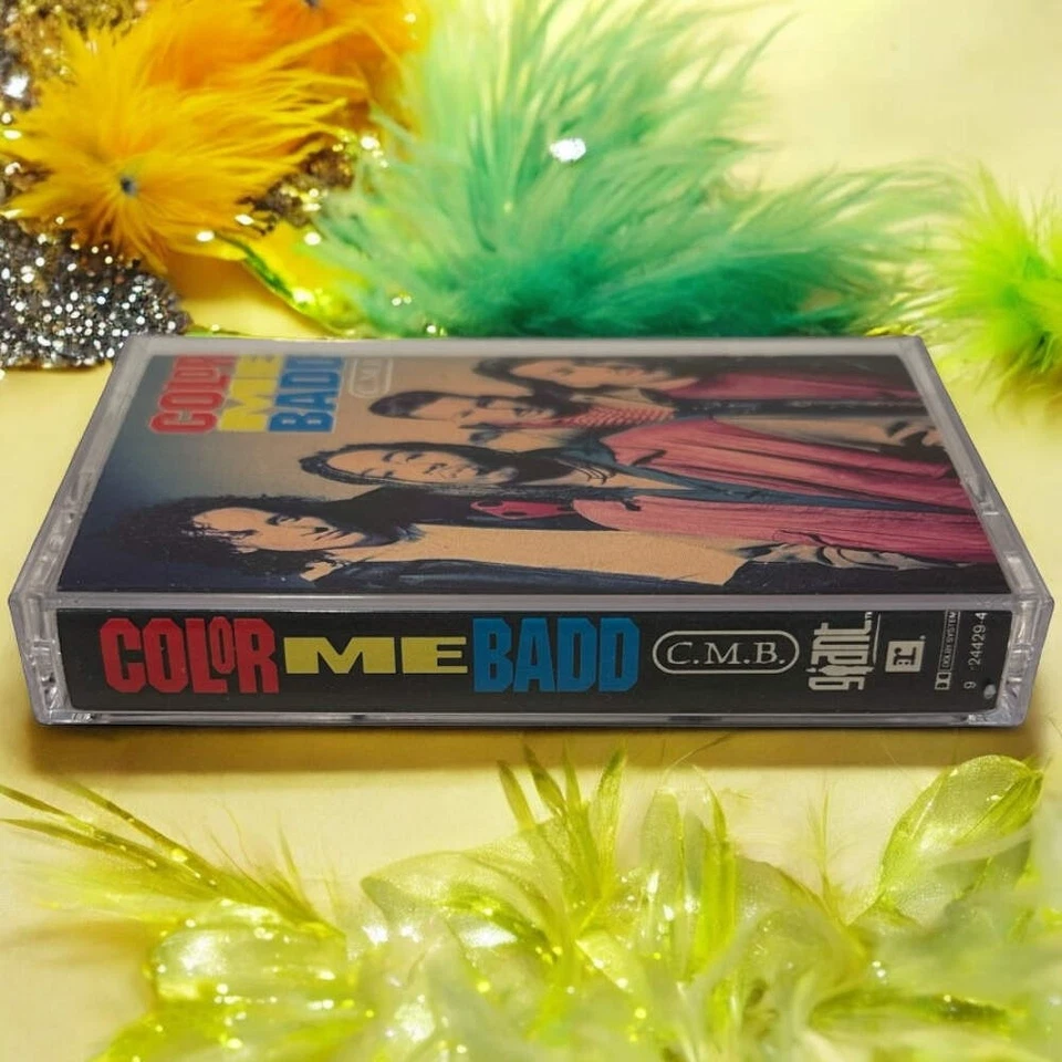 •COLOR ME BADD - C.M.B.• ~1991 OG PRESSING~ (CASSETTE TAPE) (2) - Image 4 of 4