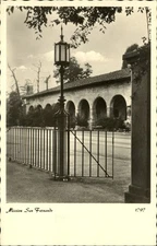 Mission San Fernando California ~ Valentine Snyder Fotocards of La Jolla RPPC