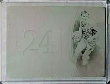 1/1 TOM CHAMBERS 2019 PANINI FLAWLESS BLACK PRINTING PLATE PHOENIX SUNS 1 OF 1