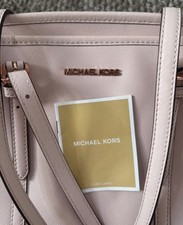 Michael Kors Pink Shopper Tote Bag