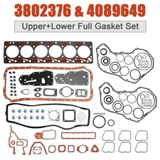 Complete Upper Lower Head Gasket Set fits Cummins Dodge Ram 2500 3500 5.9 12V