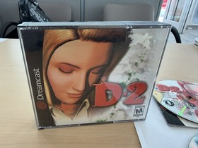 D2 [Sega Dreamcast, 2000]  Four-Disc Set Complete w/ Manual CLEAN DISCS Tested