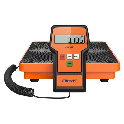 LMC-100A+ 220Lbs Refrigerant Scale Electronic Freon Charging Recovery Weight ...