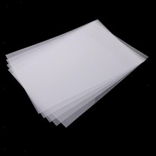 5x Heat Shrinking Paper Sheets For DIY Hanging Decoration Crafts Coarse