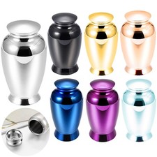 Aluminum Alloy 45x70mm Pet Hair Urn Commemorates Relatives,the Urn Can Be Opened