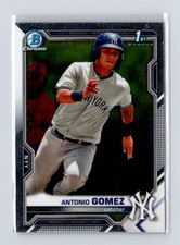 2021 Bowman Chrome Prospects #BCP-82 Antonio Gomez 1st Yankees