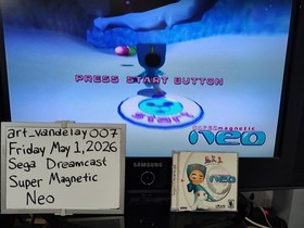 Super Magnetic Neo - (Sega Dreamcast, 2000) *VGC + Case Protector* Tested! READ!