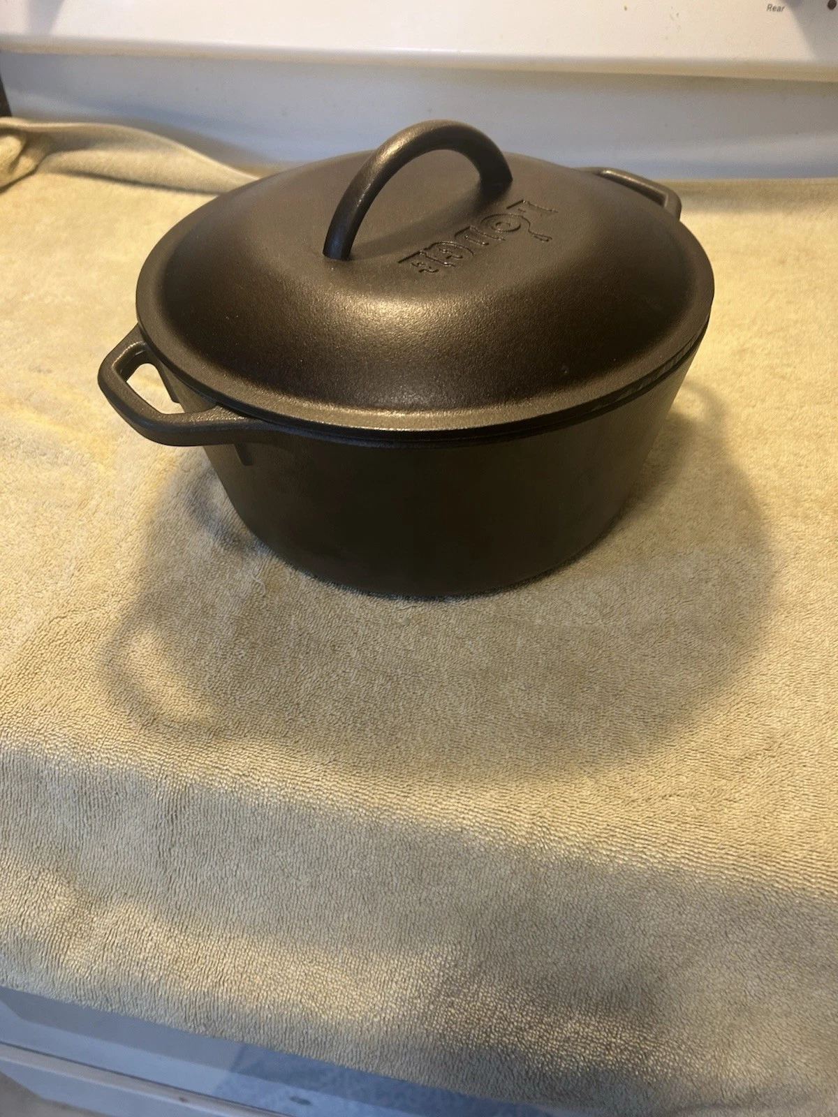 Lodge 8DOL 5qt Dutch Oven With Lodge Lid
Opens in a new window or tab